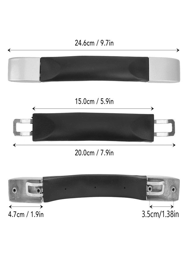 Kodrily Luggage Handle Replacement, Portable Luggage Pull Handle, 9.7in Luggage Case Handle Grip, Plastic Suitcase Handle Strap Holder with Metal End Cap for Travel Boxes Cases - Image 5